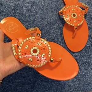 Jack Rogers jelly sandals size 9